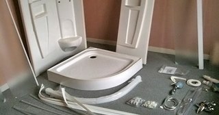 Установка душевой кабины Новосибирск, цена от 2964 руб.